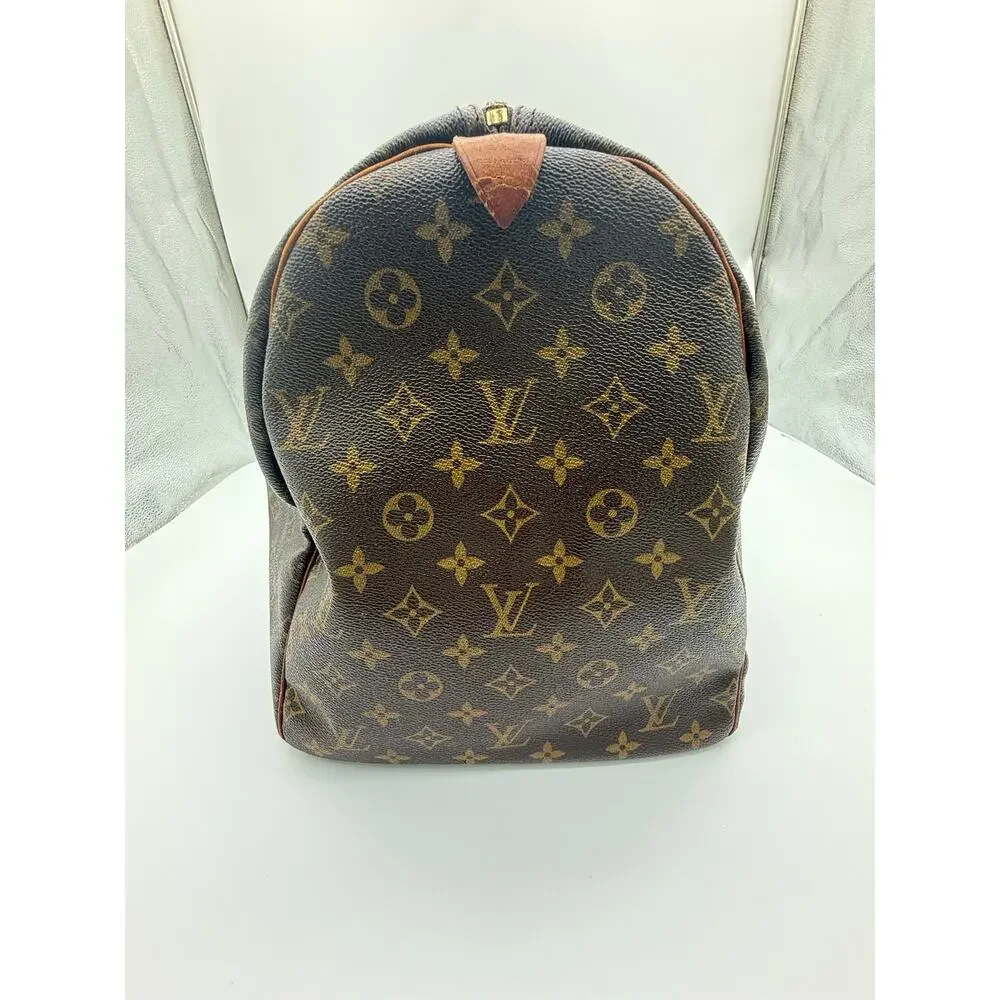 Louis Vuitton Monogram Keepall 55 Travel Duffle Bag Luggage SP0935 France⁠